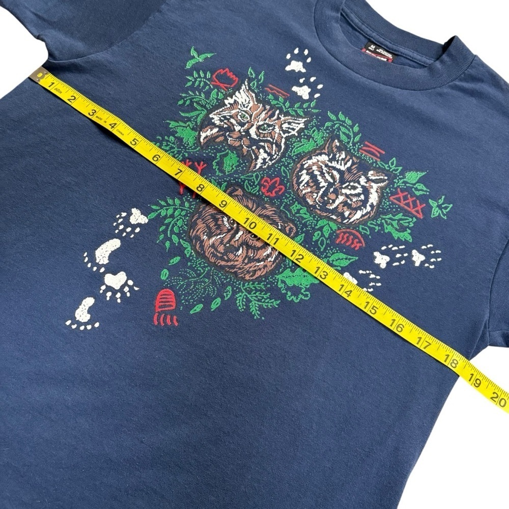 Vintage Boy Scouts of America Bear Wolf Bobcat Single Stitch Graphic Tee, size M - Picture 9 of 9